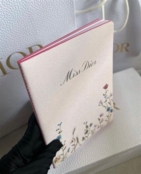miss dior notebook